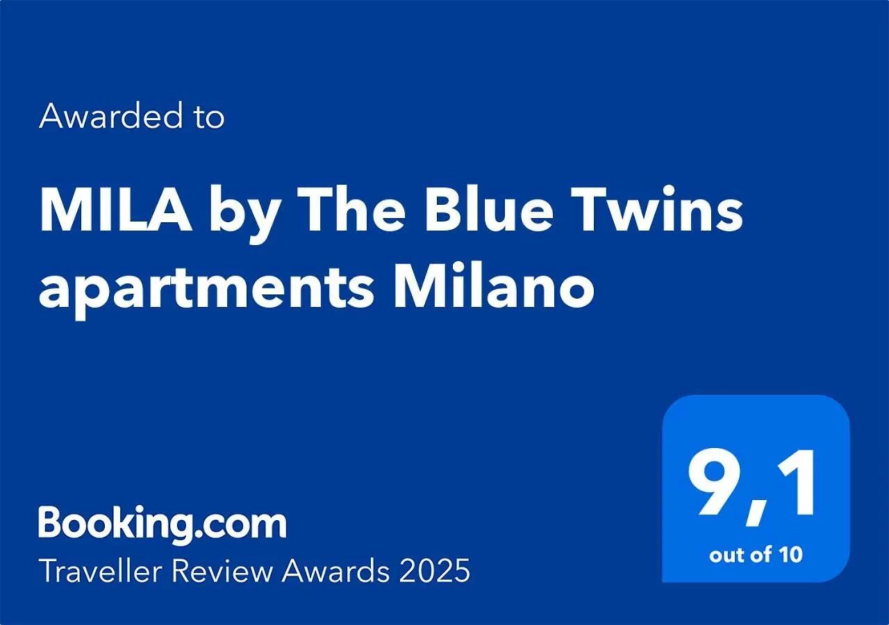 בית נופש Mila By The Blue Twins Apartments Milano